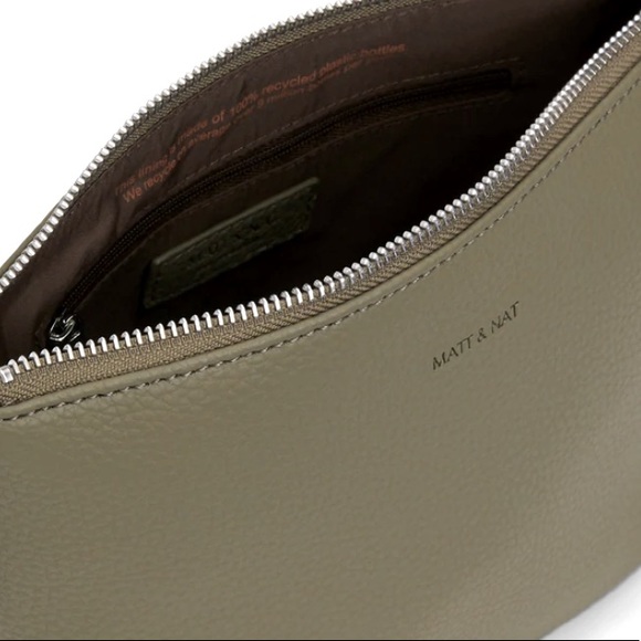 Matt & Nat SAM Vegan Crossbody Bag - Purity - Picture 3 of 14